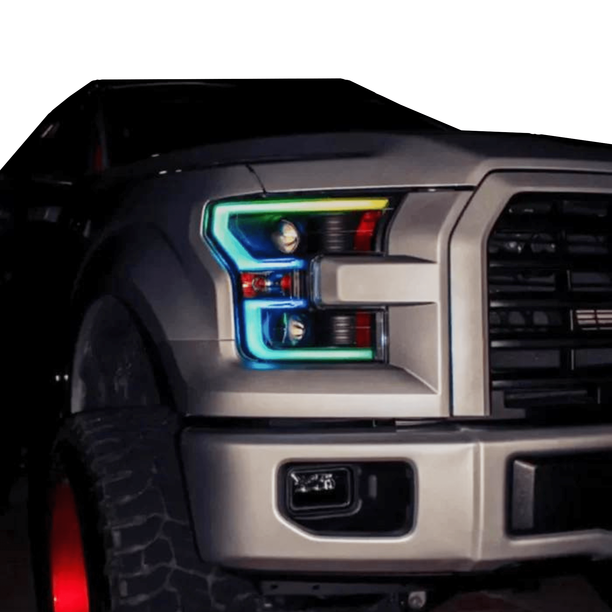Ford F150 Multicolor Flow DRL Boards (2018–2020)