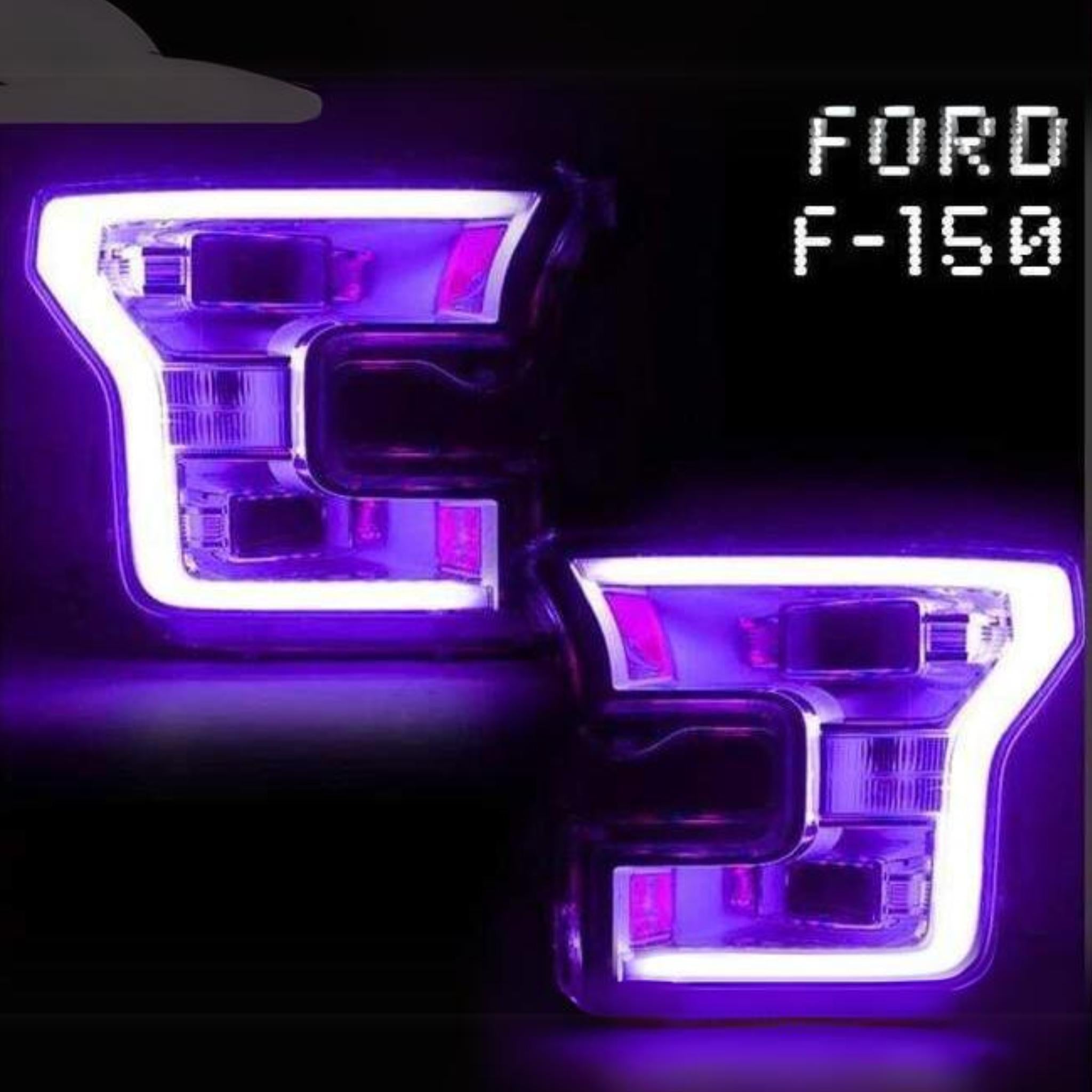 Ford F150 multicolor Flow DRL Boards (2015–2017)