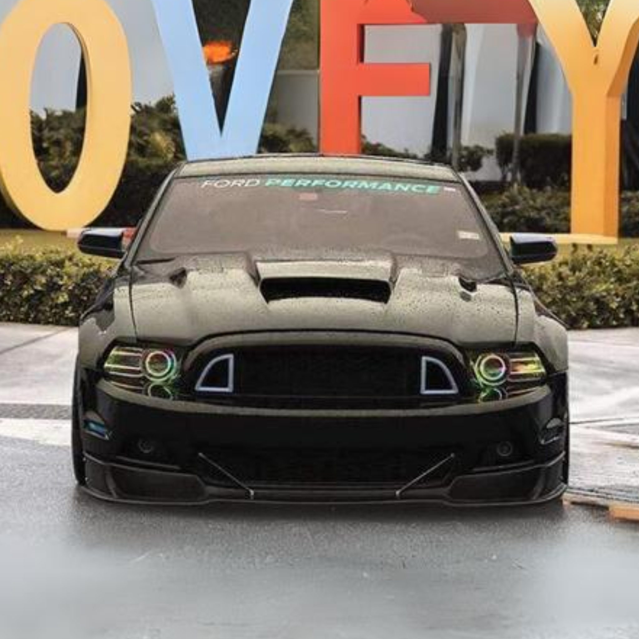 Ford Mustang Multicolor Flow Series DRL Boards (2013–2014)