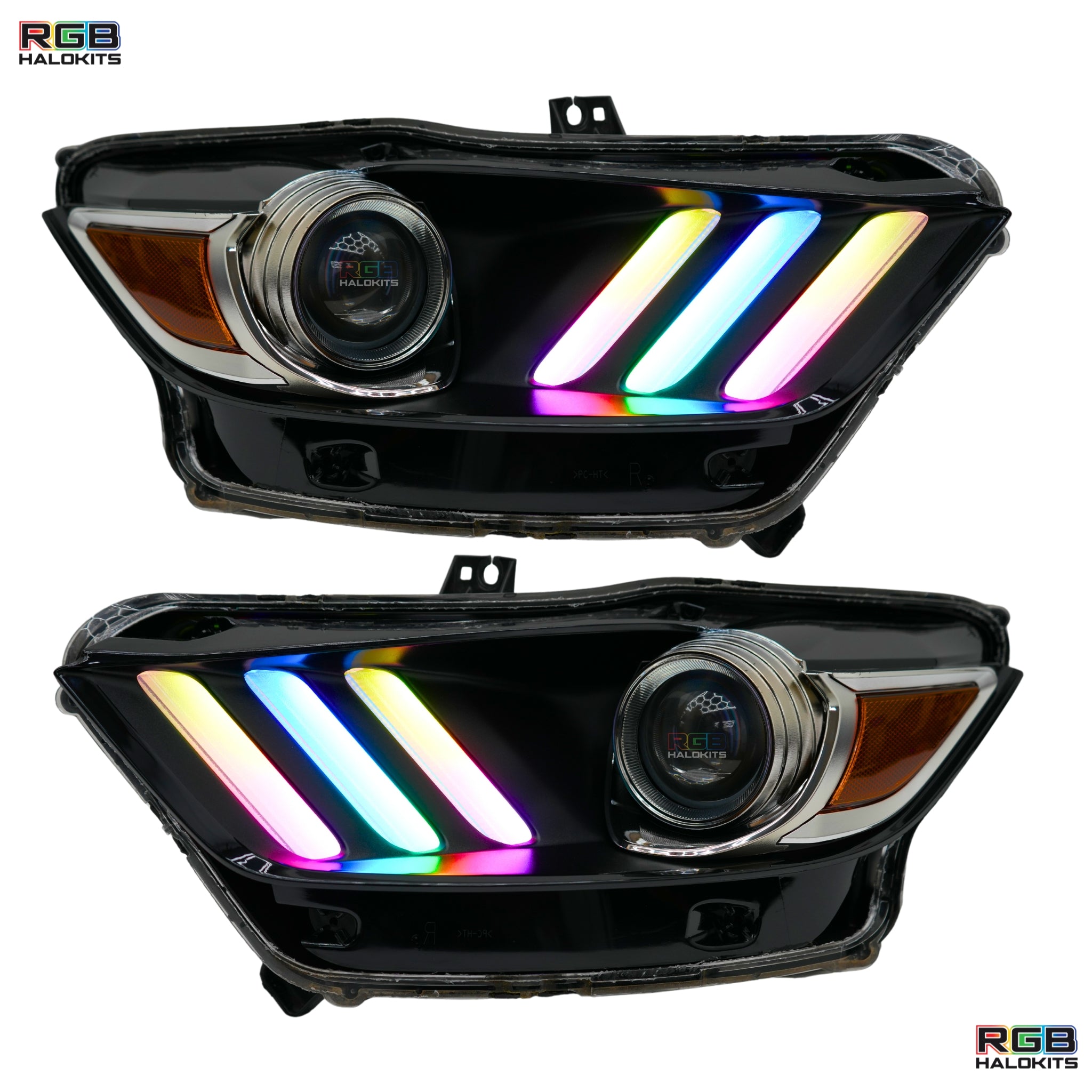 Ford Mustang Multicolor Flow Series DRL Boards (2015–2017)