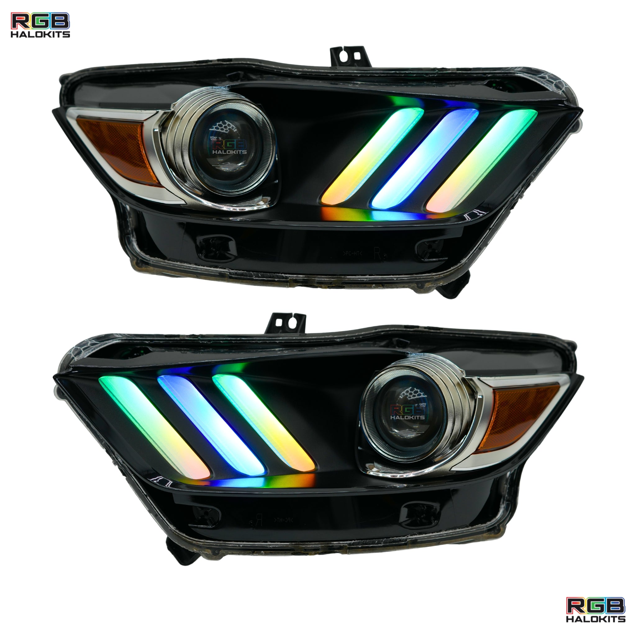 Ford Mustang Multicolor Flow Series DRL Boards (2015–2017)
