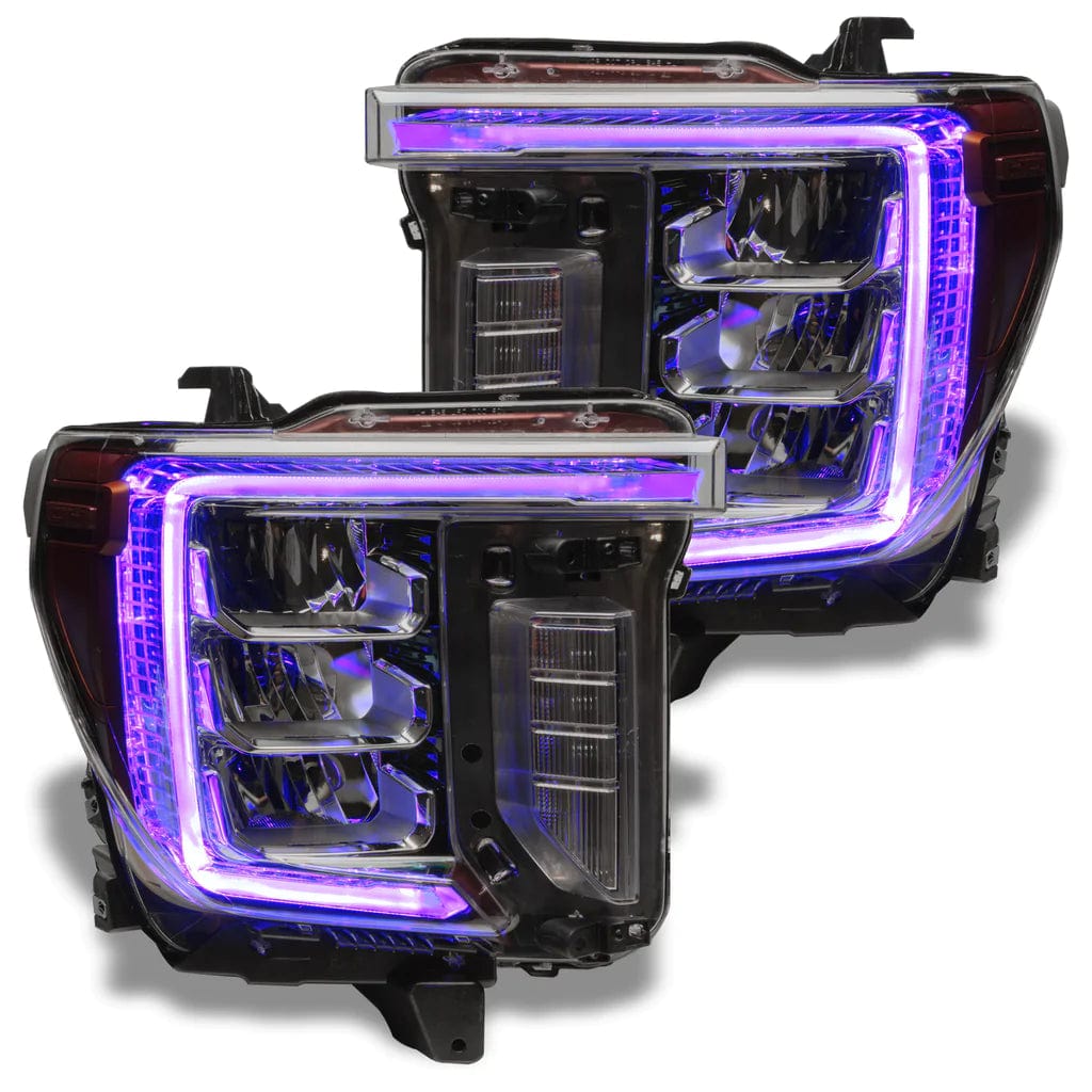 GMC Sierra 2500/3500 HD | Multicolor RGBW DRL Boards (2020–2023)