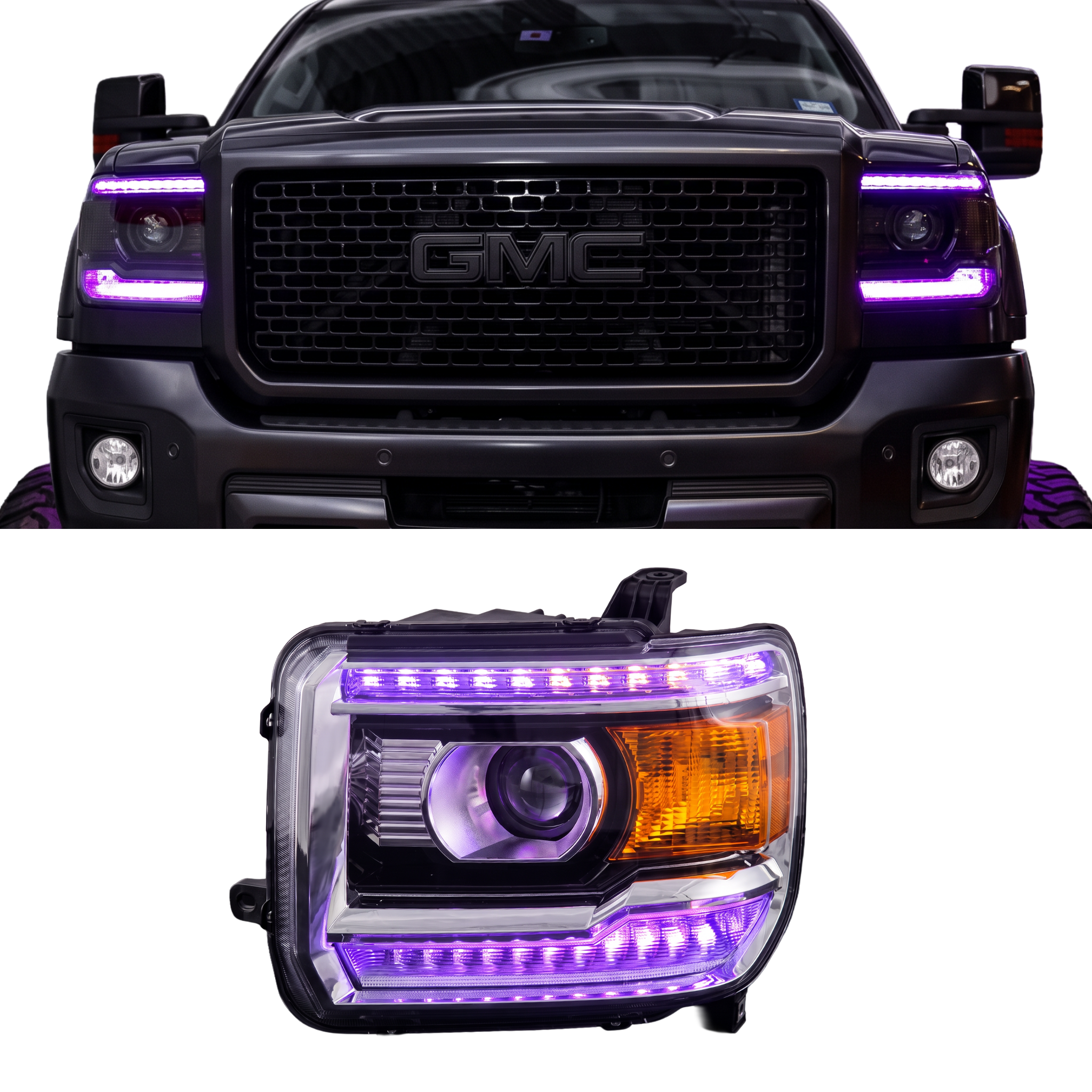 GMC Sierra RGBW DRL Boards (2014–2015)