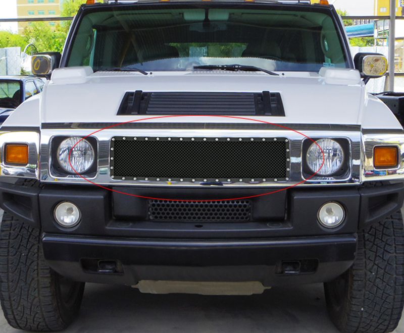 20032007 Hummer H2 Main Upper Rivet Grille