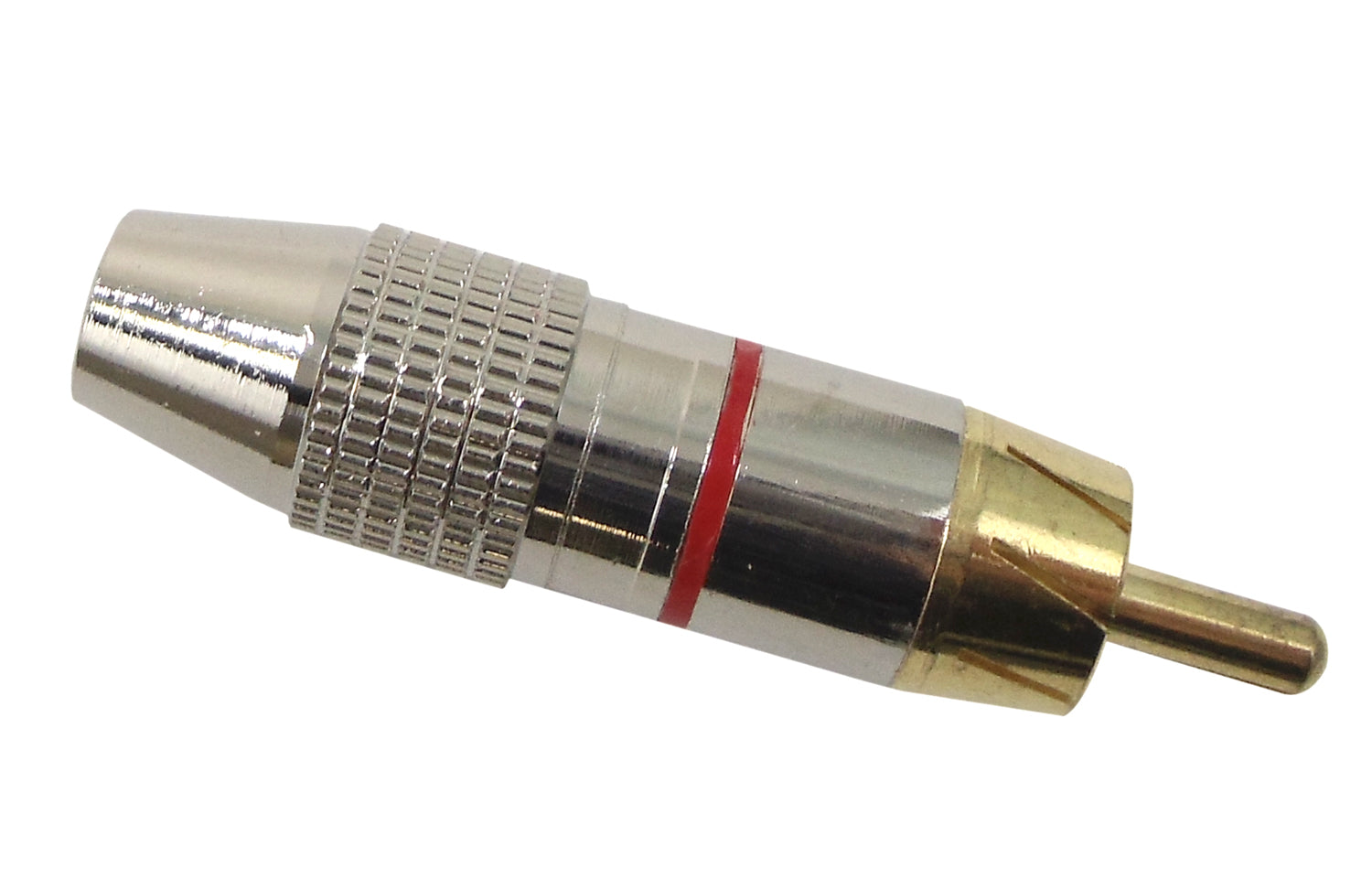 KALIBUR  GOLD PLATED METAL MALE RCA PHONO PLUG