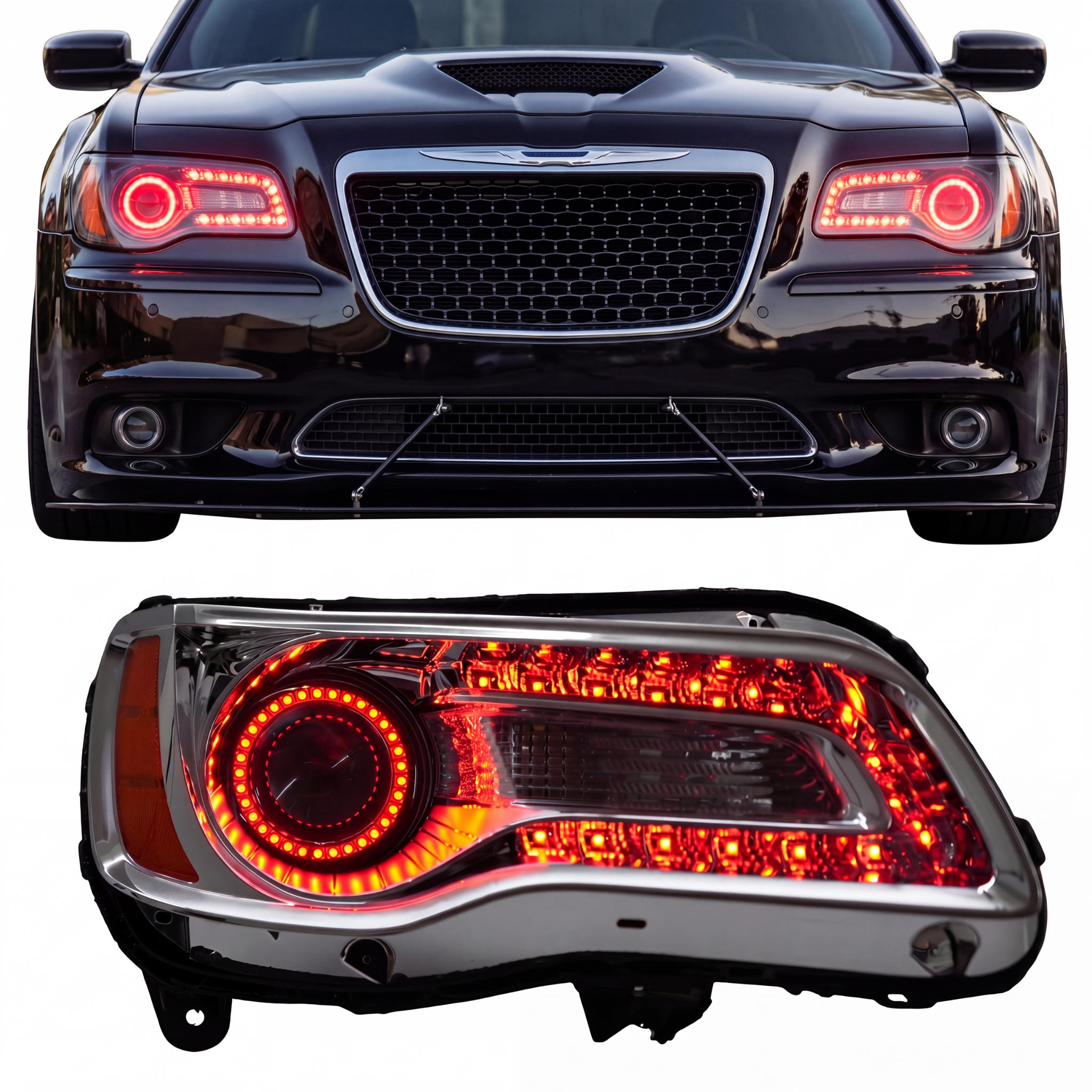 Chrysler 300 Multicolor Flow Series DRL Boards (2011–2023)