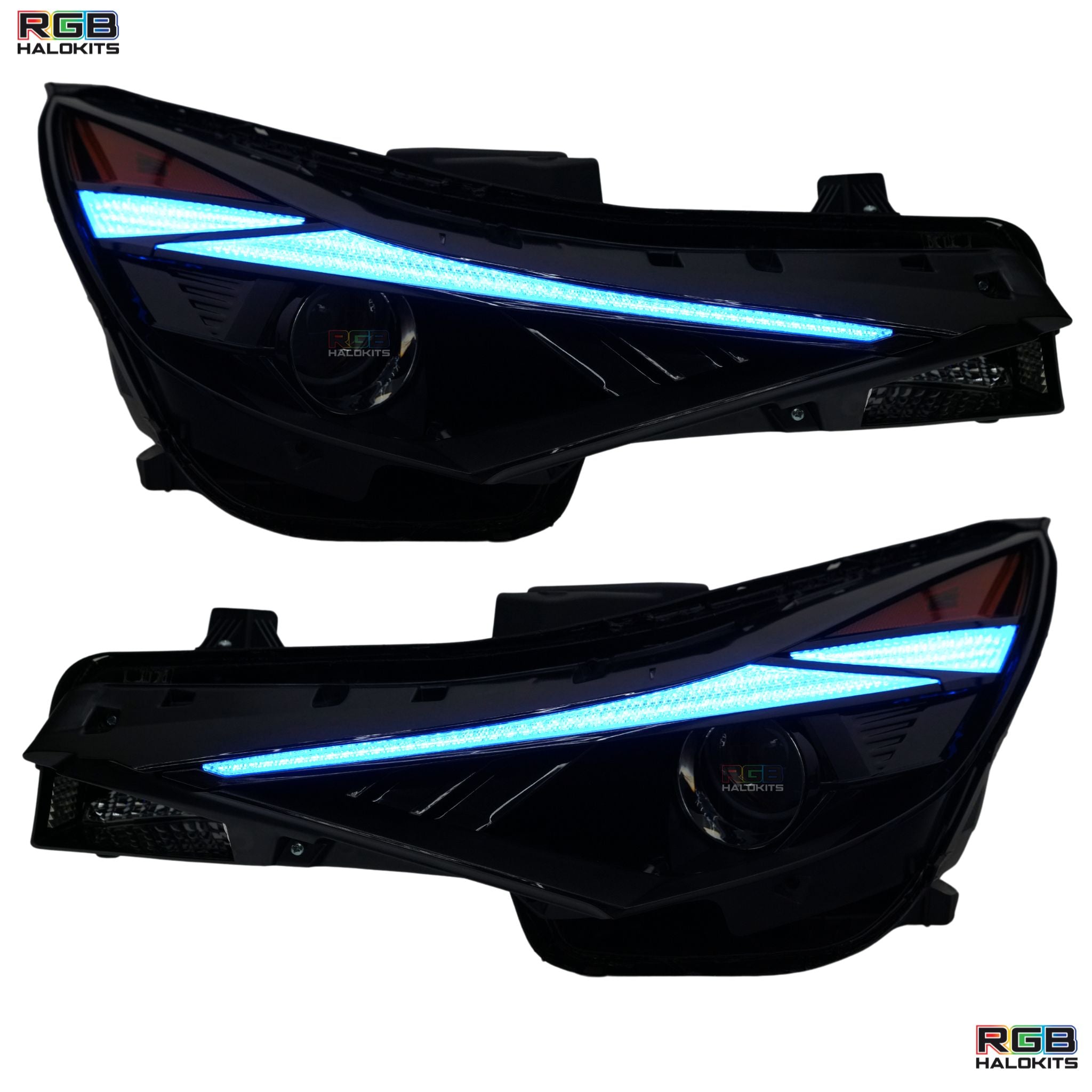 Hyundai Elantra Multicolor Flow Series DRL Boards (2021–2023)