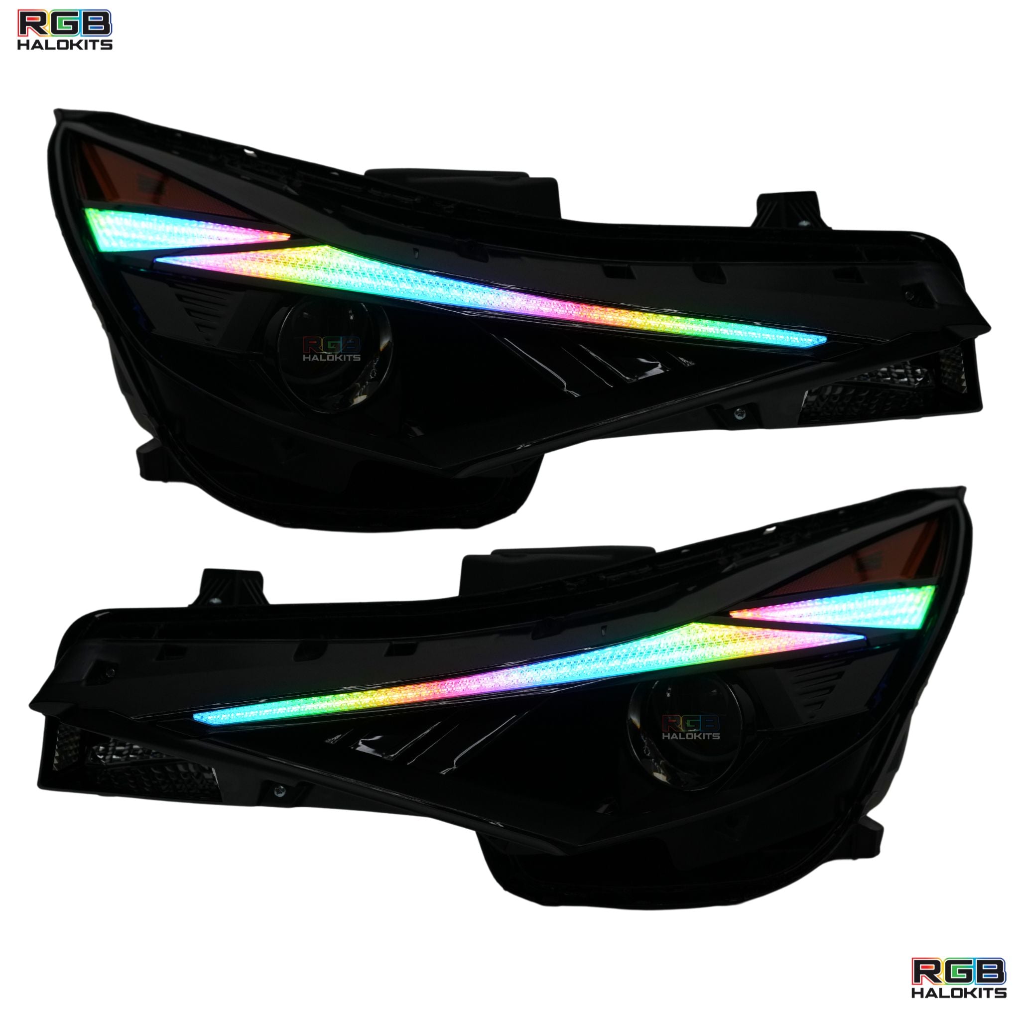 Hyundai Elantra Multicolor Flow Series DRL Boards (2021–2023)