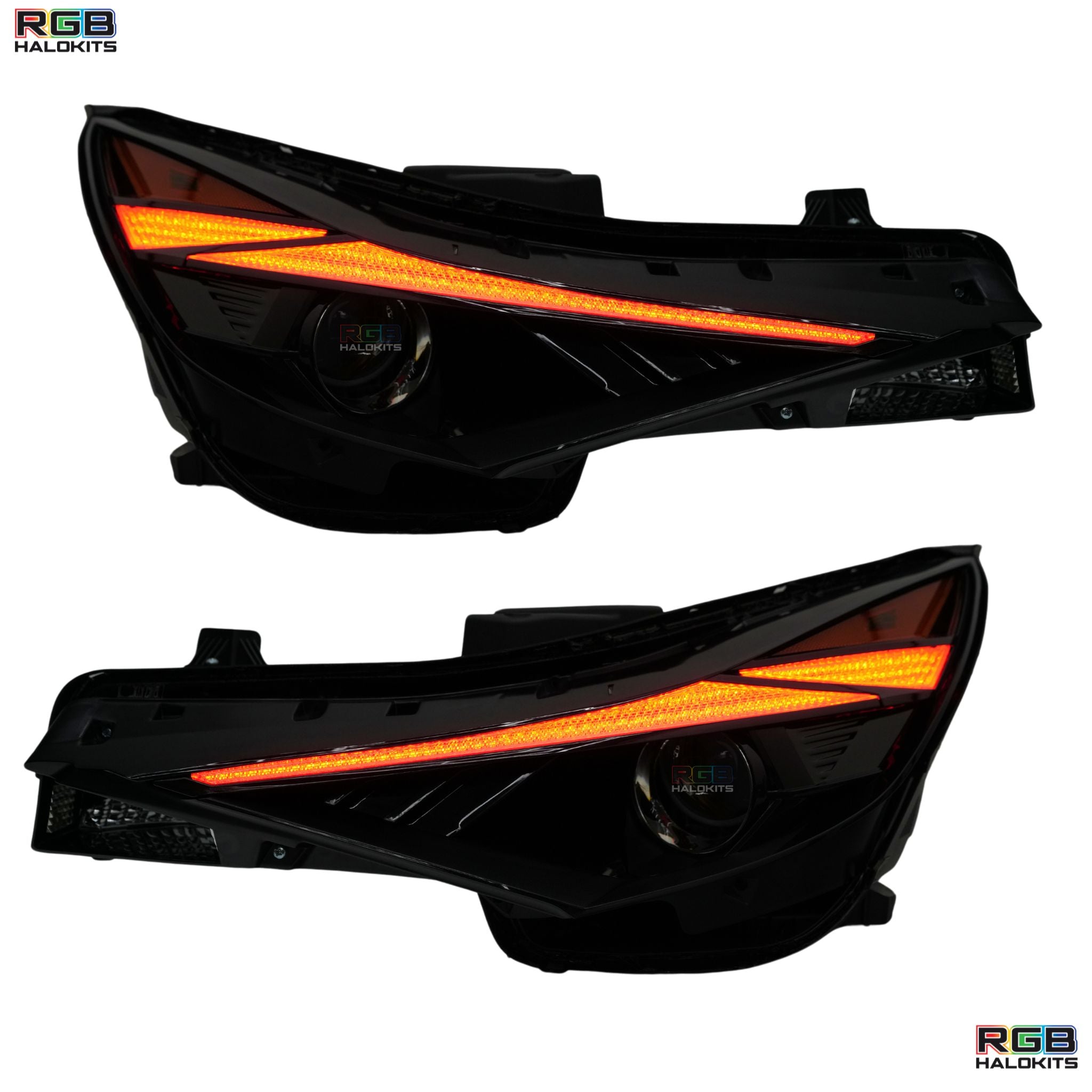 Hyundai Elantra Multicolor Flow Series DRL Boards (2021–2023)