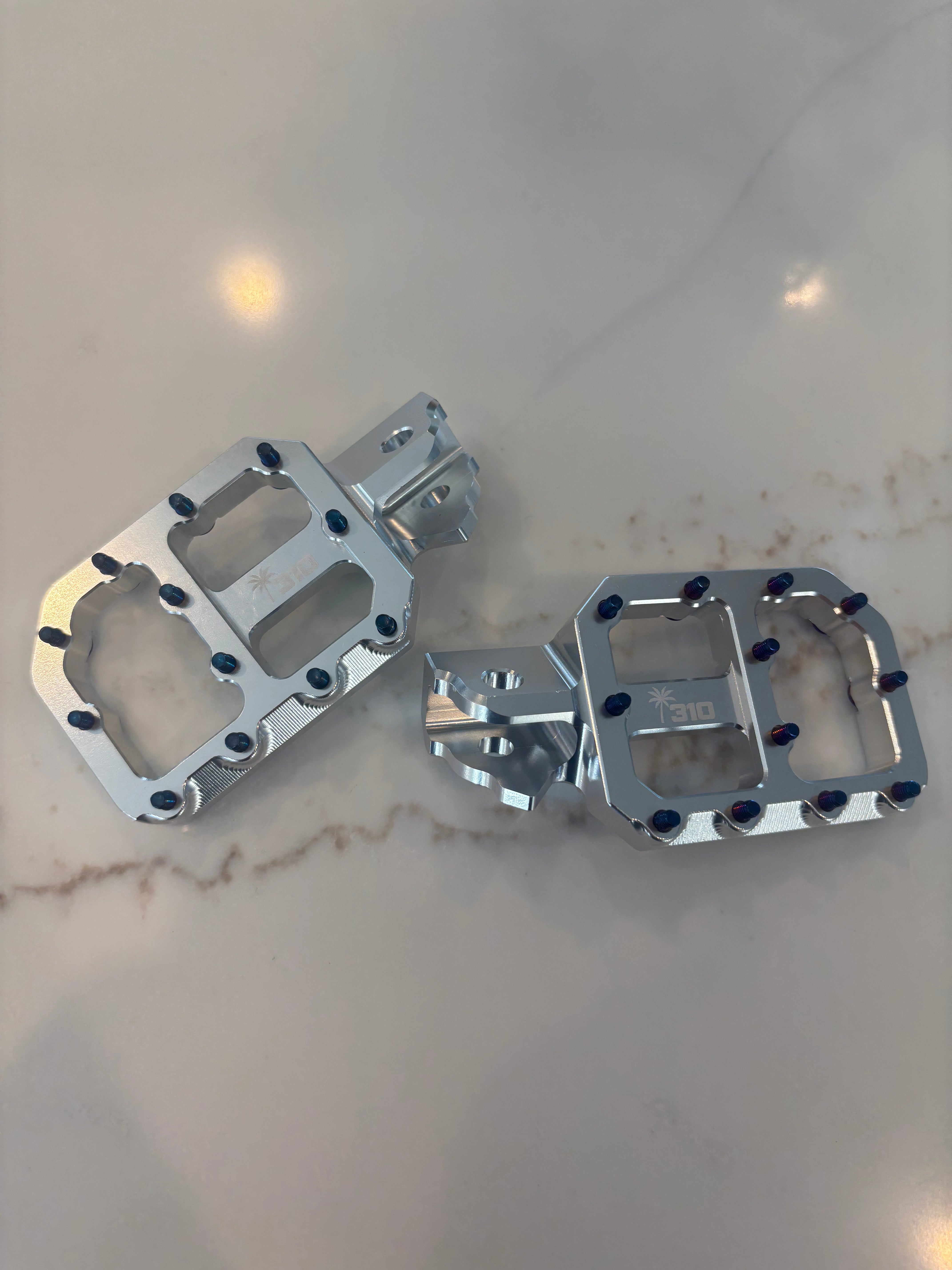 Ultra Wide E-Moto Pegs (with titanium pins) Ships same day