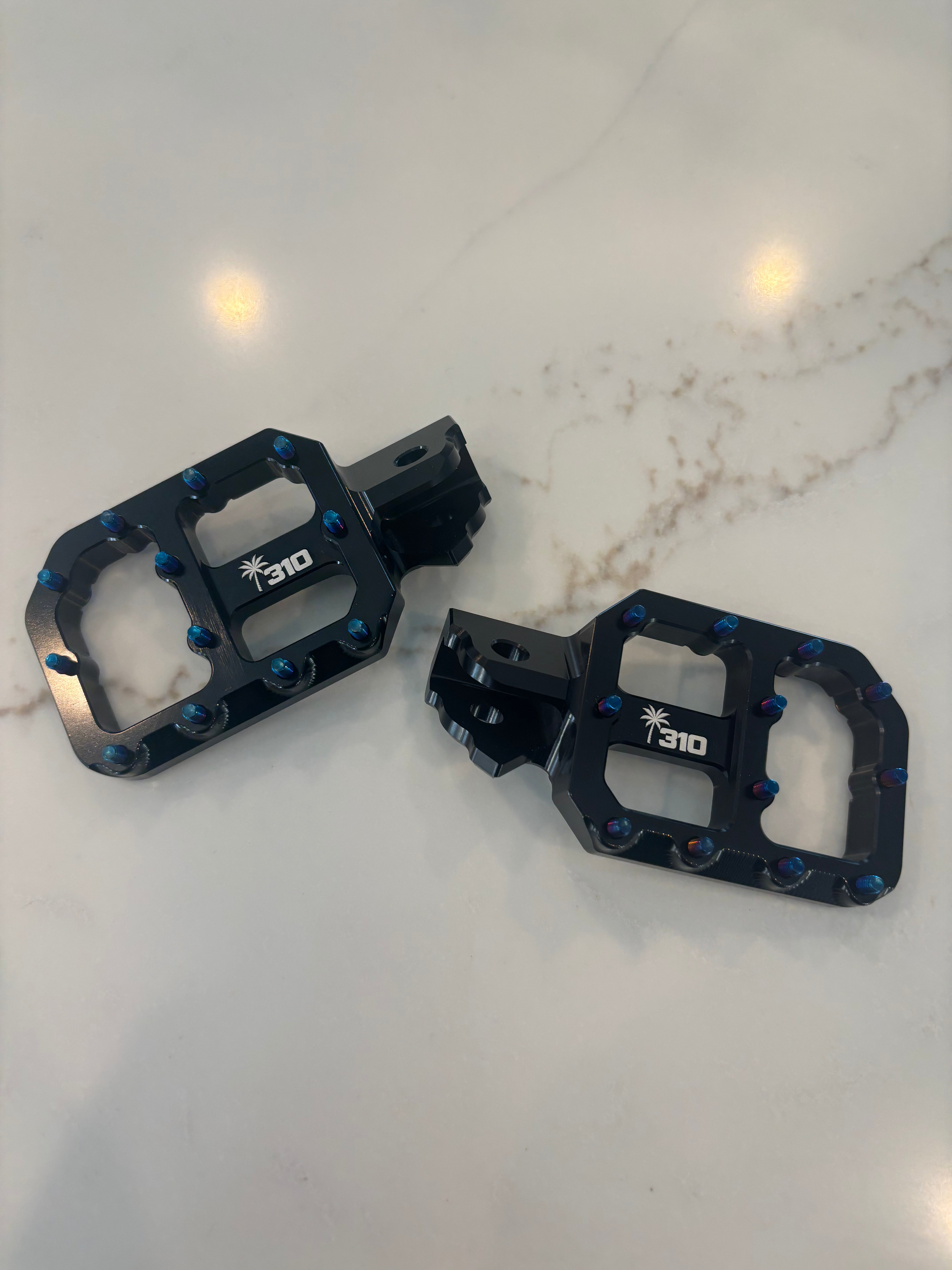 Ultra Wide E-Moto Pegs (with titanium pins) Ships same day