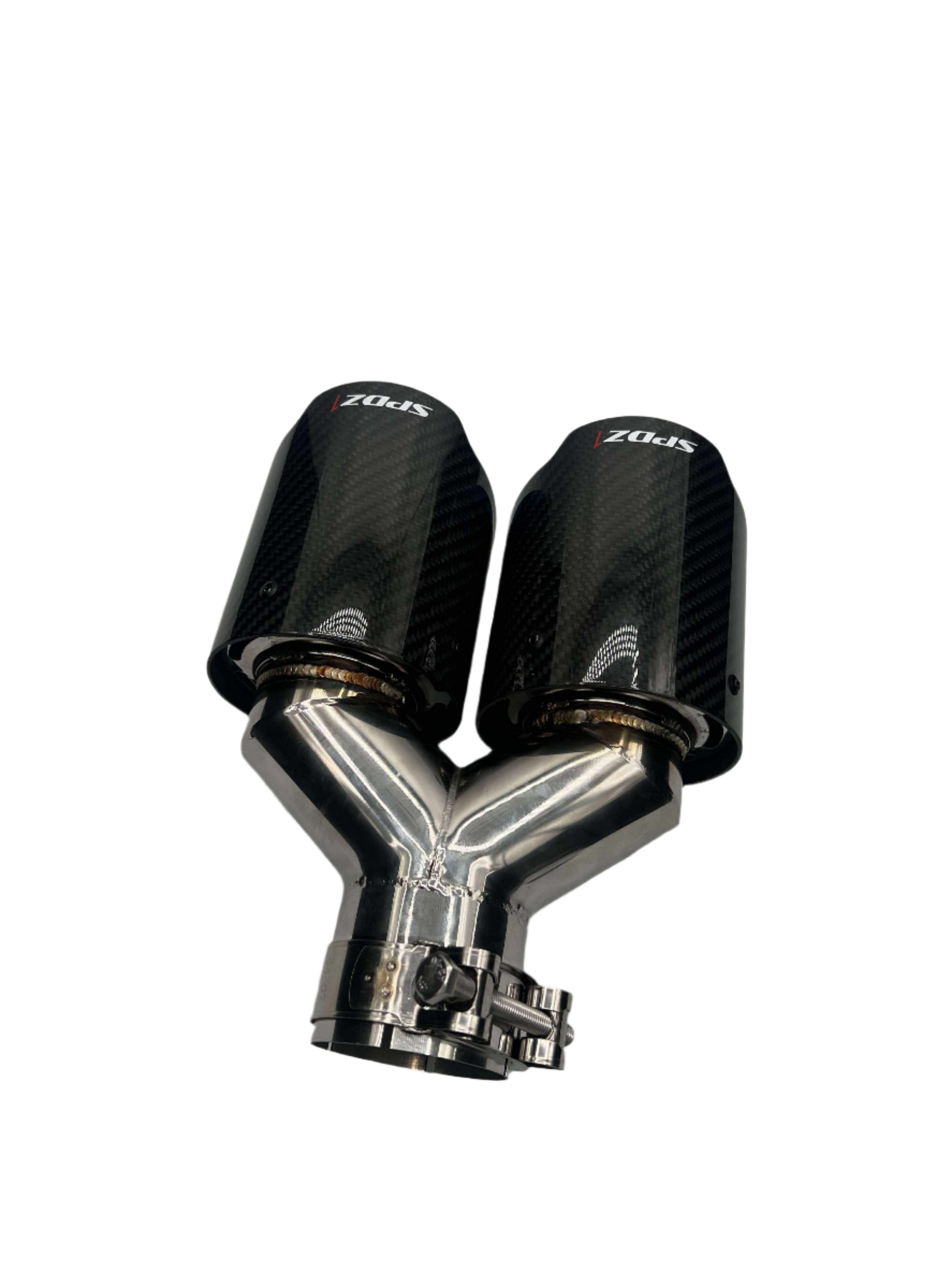 SPDZ1 Dual Exit Exhaust Tips