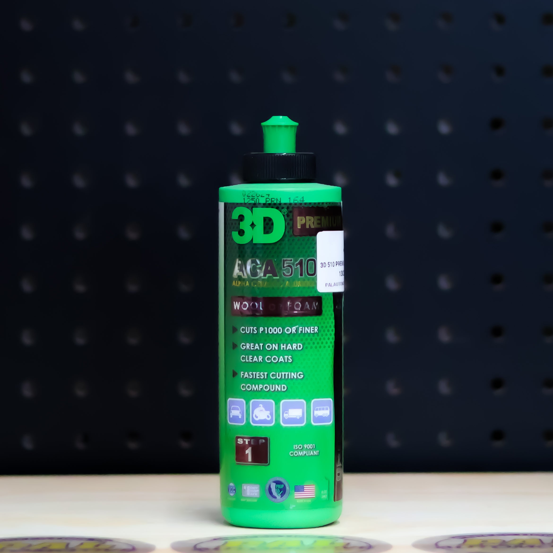 3D 510 PREMIUM COMPOUND 8 OZ.