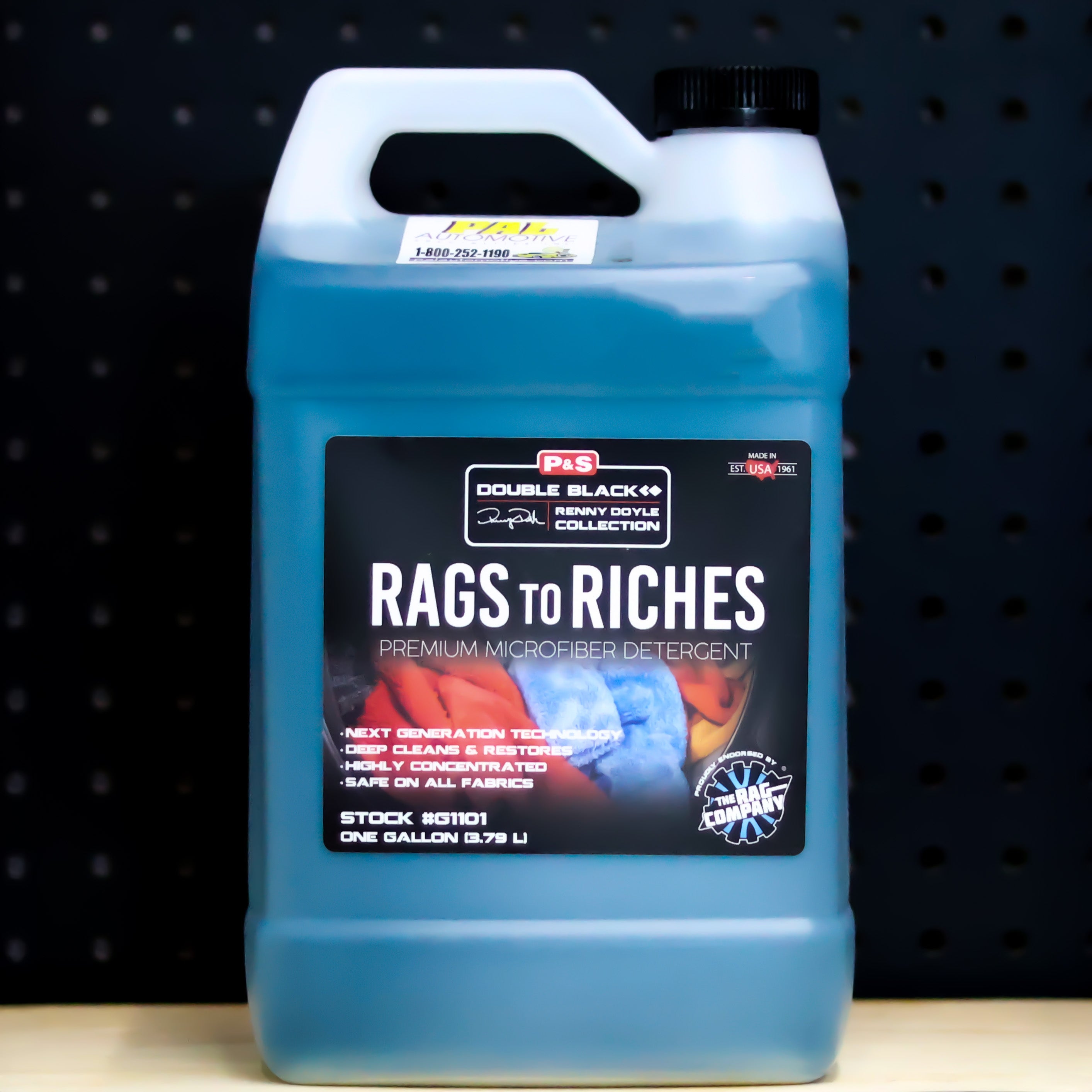 P&S RAGS TO RICHES DETERGENT GALLON