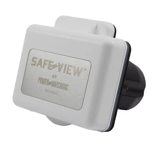 30A SMART RV POWER INLET - WHITE