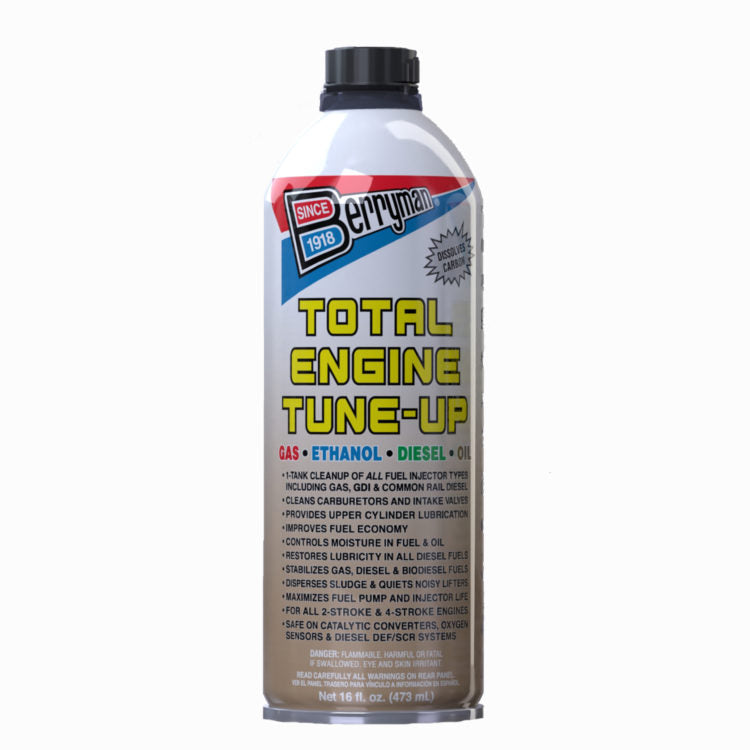 Berryman 0316 Motor Tune-Up for Gas and Diesel, 16 Ounce Easy Pour-In Can