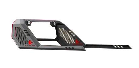 Black Horse Off Road Vigor Roll Bar Modular Black Compatible With 2005-2021 Nissan Frontier-Virb07B
