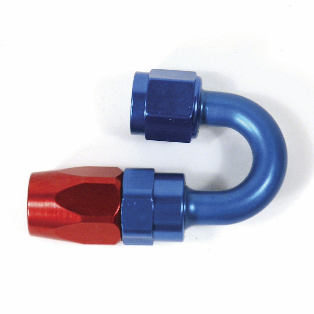-6An X 180 R/B Push-On Hose End