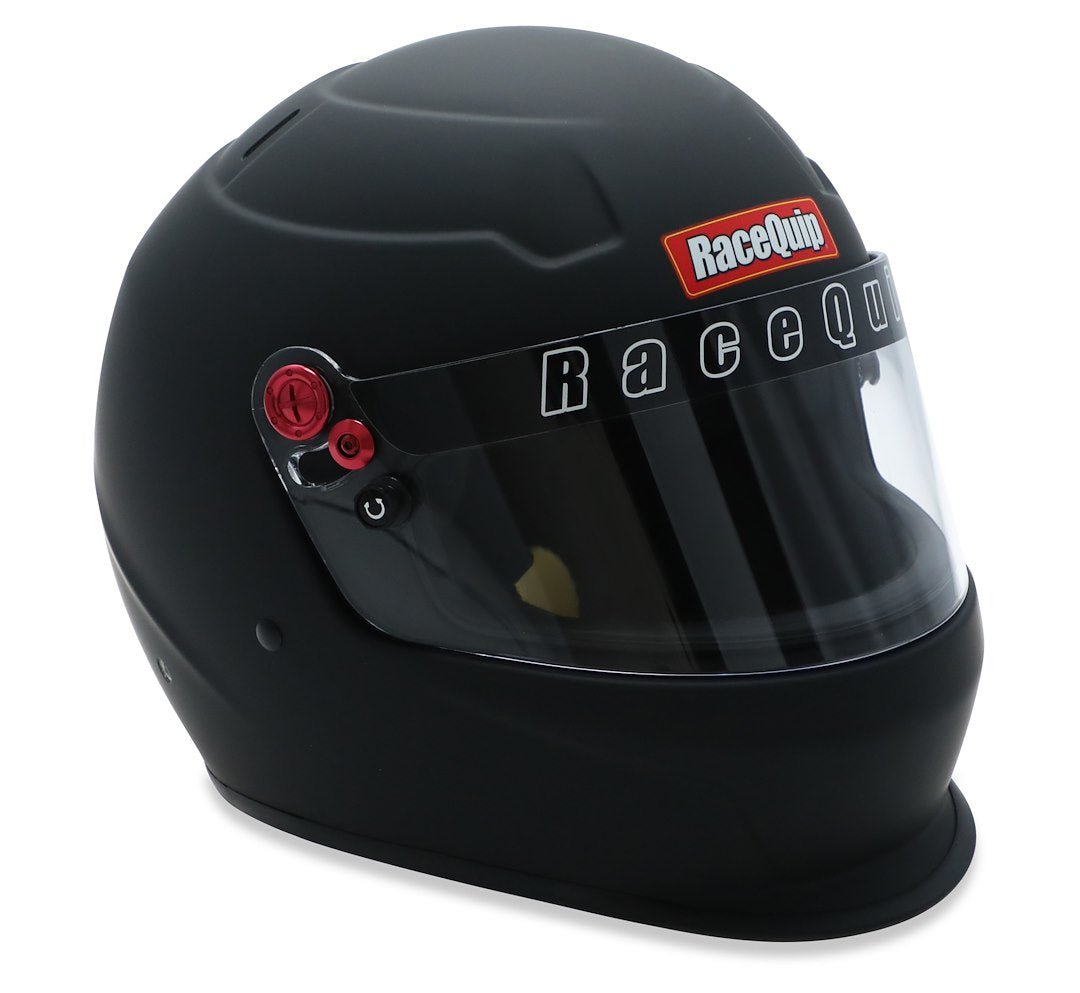 RaceQuip Full Face Helmet PRO20 SA2020, 2X-Large, Flat Black, Fiber Reinforced Plastic, Model 276997