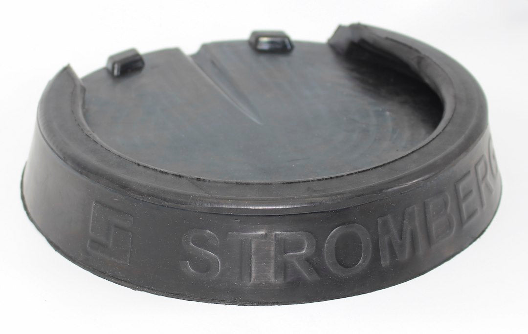 Stromberg Carlson Rv Leveling Jack Pads - Durable Rubber Blocks For Leveling, Anti-Slip Jack Pads For Rvs And Campers, Protects Against Rust Stains, Non-Slip Design, 9 Inch Round Foot Pads, 1 Pack