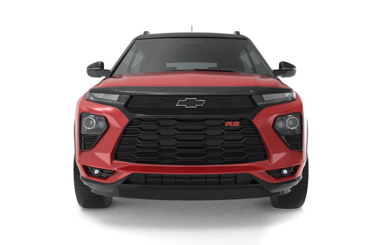 Auto Ventshade [Avs] Aeroskin Hood Protector | Fits 2021-2025 Chevrolet Trailblazer | Low Profile Deflector/Bug Shield - 1 Pc., Matte Black | 377192