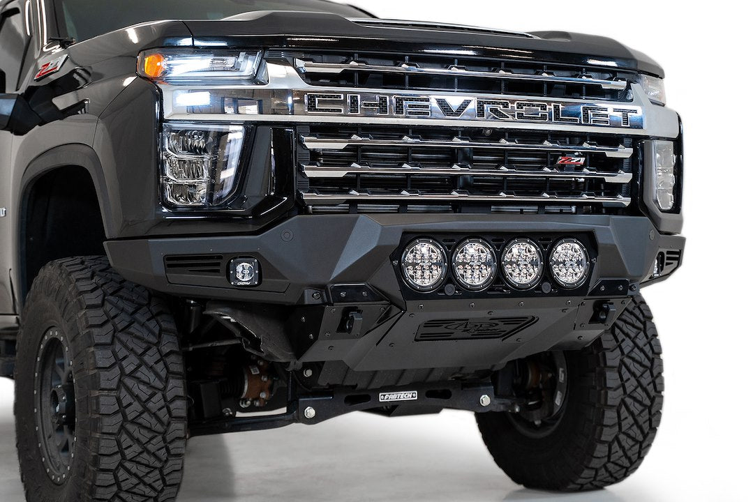 Addictive Desert Designs F270014110103 Front Replacement Bumper Fits Chevrolet Silverado 3500 Hd