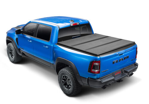 Realtruck Extang Solid Fold Alx Hard Folding Truck Bed Tonneau Cover | 88425 | Fits 2009 - 2018, 19-22 Classic 1500 Dodge Ram 1500/2500/3500 5' 7' Bed (67.4')