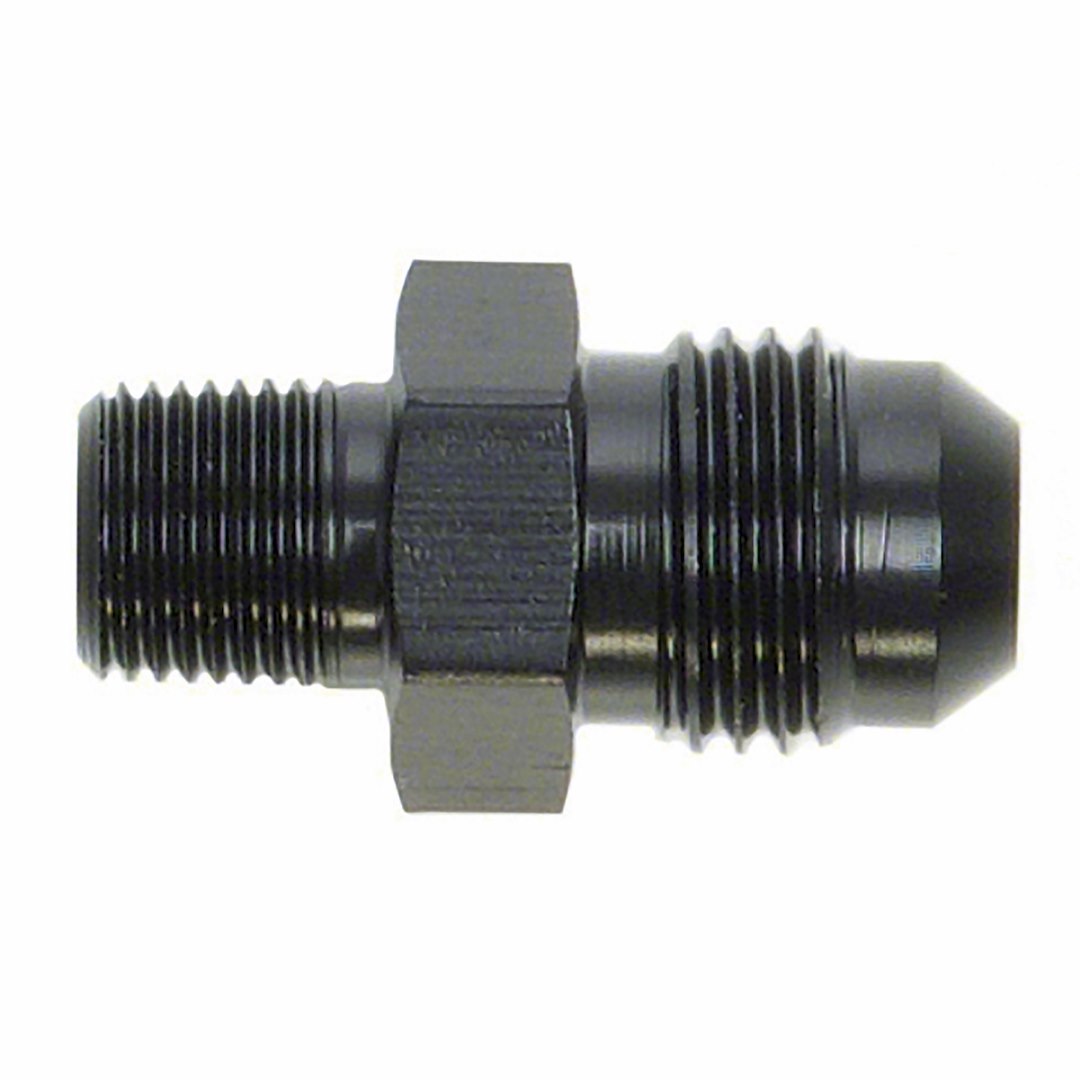-4An X1/4Nptf Blk St Fl To Pipe Adp