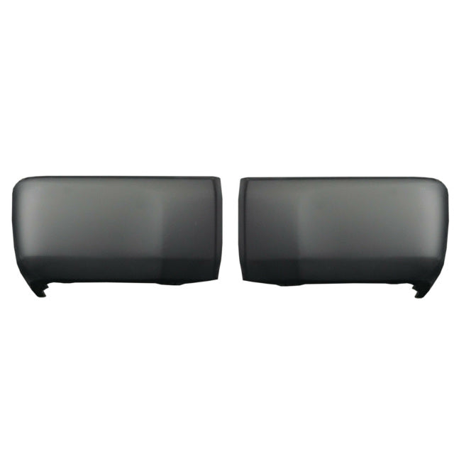 Bumpershellz Du1002 - Matte Black Rear Bumper Cover Set