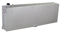 RDS MFG INC Rectangular Auxiliary Fuel Tank - 45 Gallon, Aluminum, Model 71083