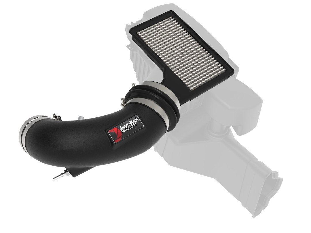 Afe Power 55-10005D Super Stock Induction System For 18-20 Ford Mustang Gt, Washable, Oil-Free Media