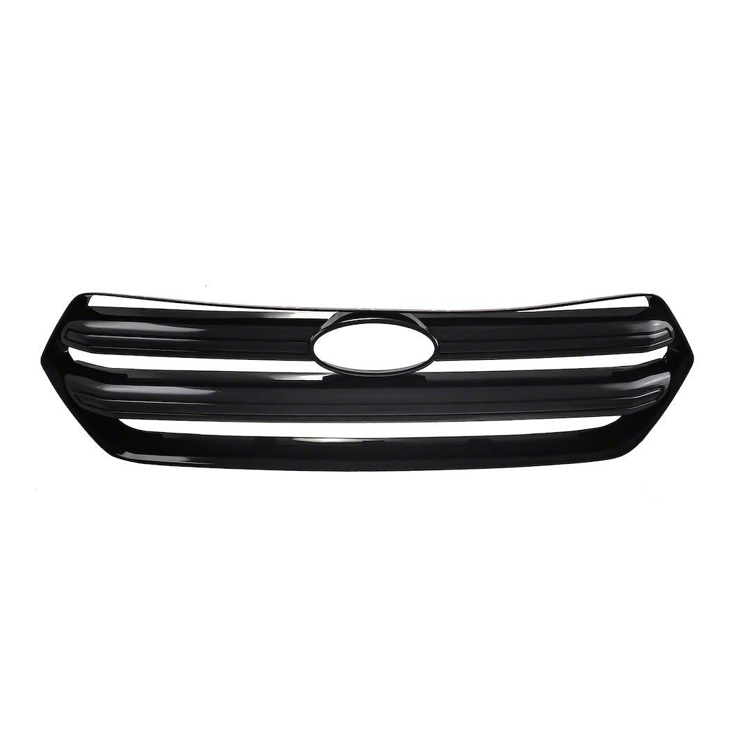 Black Horse Off Road Bh-Abs6488Blk Black Abs 1 Pieces Grille Overlay Trims