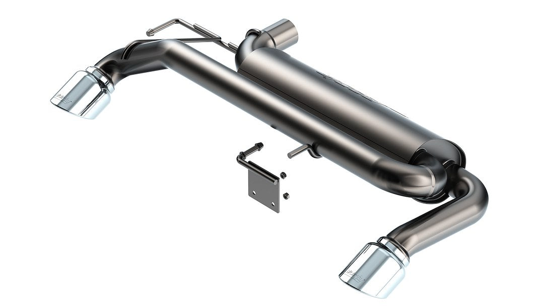 Borla 11975 Axle-Back System For 2021-2023 Ford Bronco 2.3L 4 Cyl. Automatic/Manual Transmission 4 Wheel Drive 2 & 4 Door.