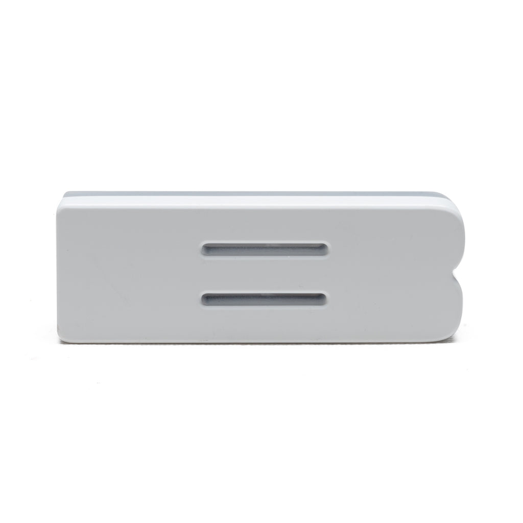 Oracle Lighting 3140-A-001 Single Universal Illuminated White Led Letter B With Matte White Finish Letter Badge - Sleek Design - Customized High-End Appearance