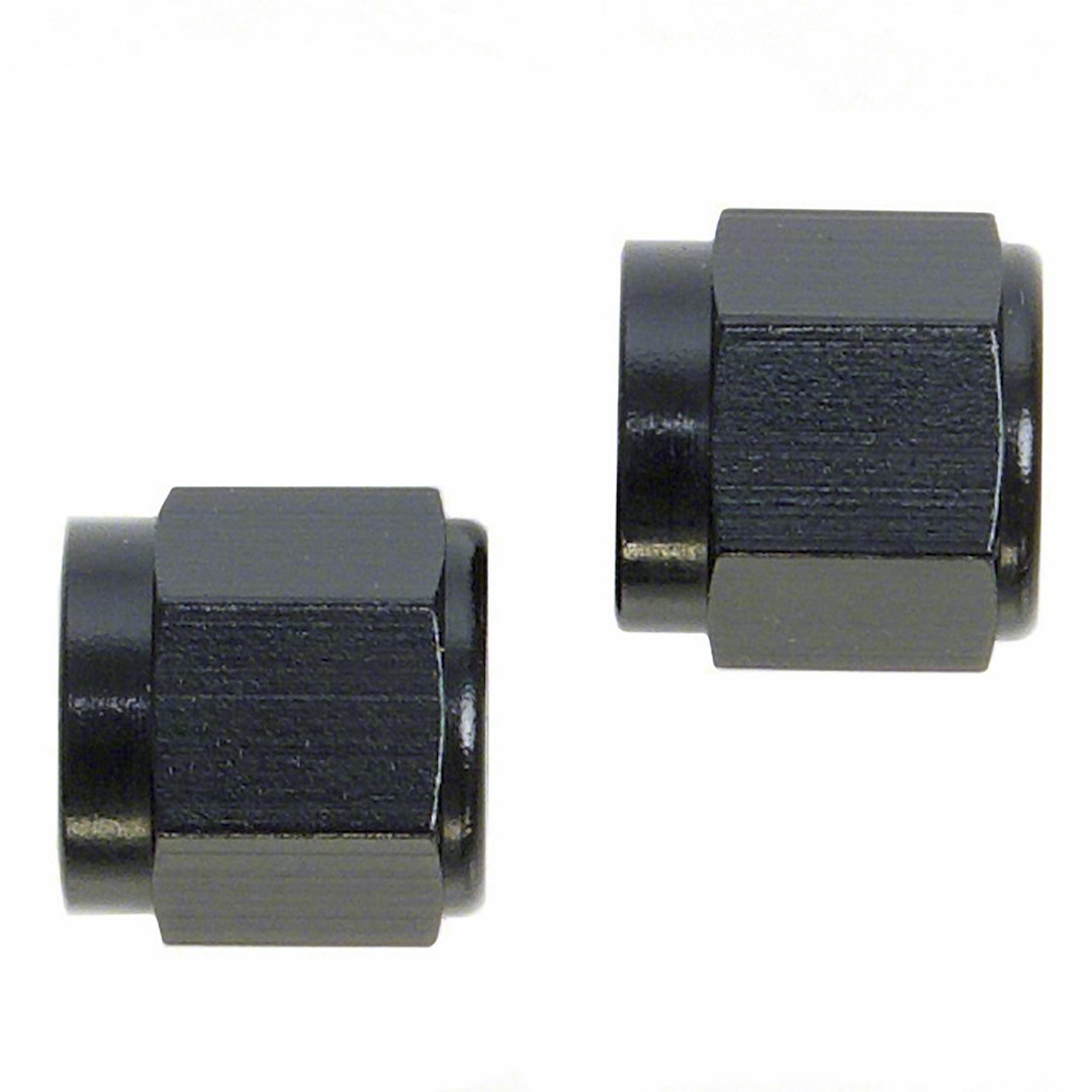 -4An Blk Tube Nut