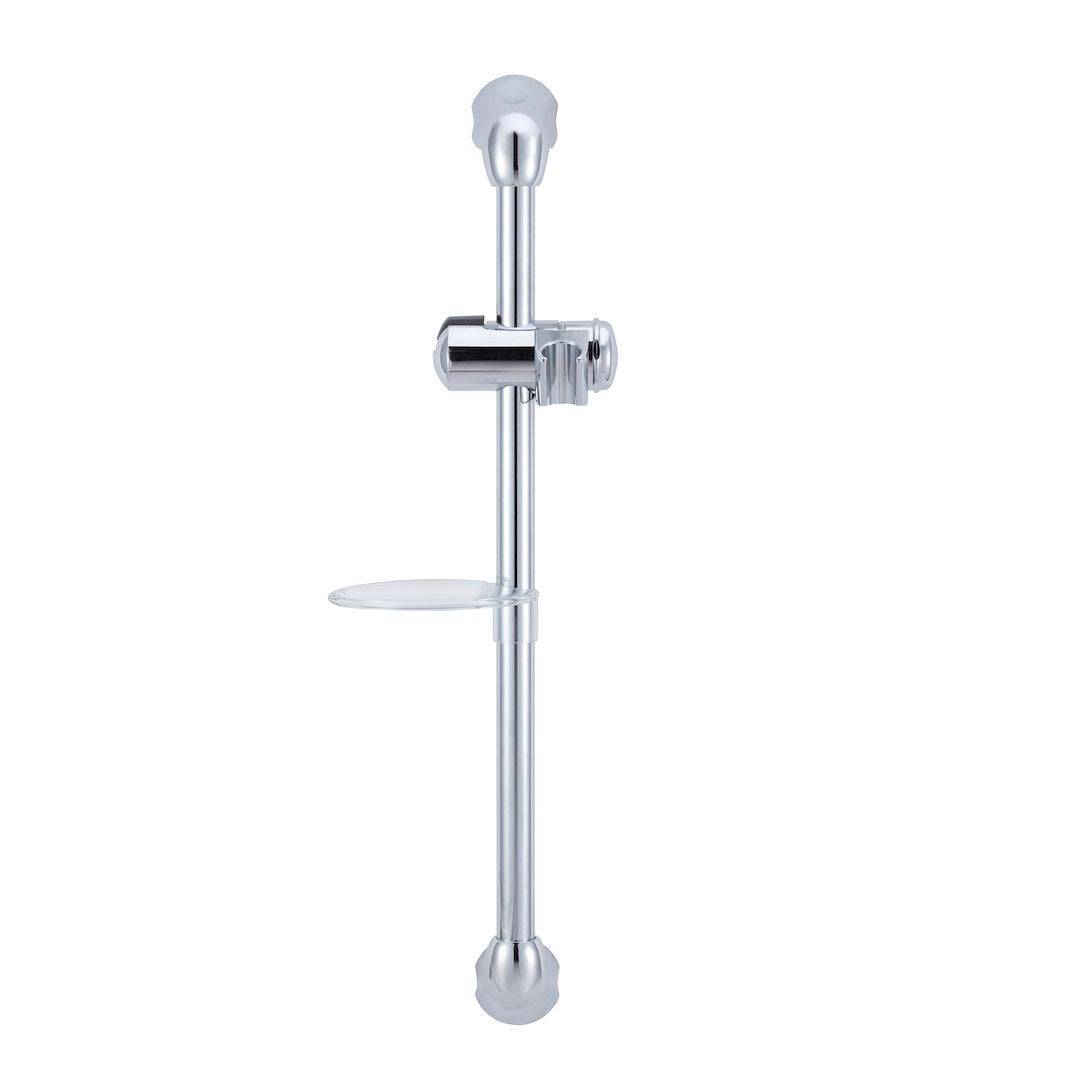 Dura Faucet RV Handheld Showerhead with Adjustable Slide Bar, Chrome, Model DF-SA300CL-CP