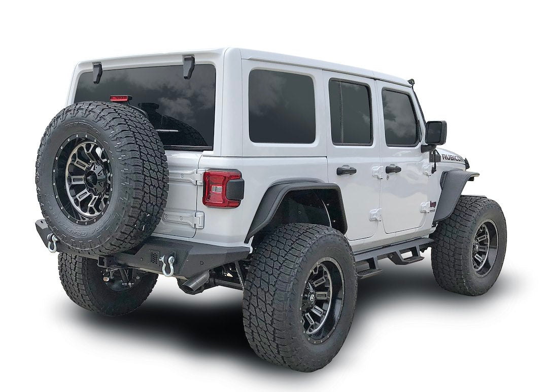 Trailfx Wrangler Jl Rear Bumper With Sensor Holes