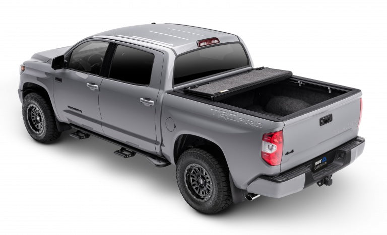 A.R.E. Fusion Painted Hard Fold Truck Bed Tonneau Cover | Ar22019L-Yz | Fits 2015-2020 Ford F-150 5' 6' Bed (67.1'), Paint Code: Yz/Z1 Oxford White