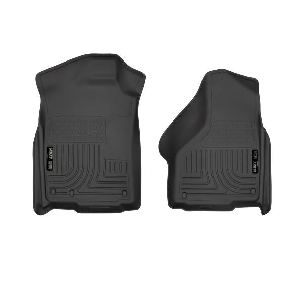 Husky Liners X-Act Contour Floor Mats | Fits 2014 - 2020 Chevrolet Impala | Front Row, 2-Pc Black - 55641