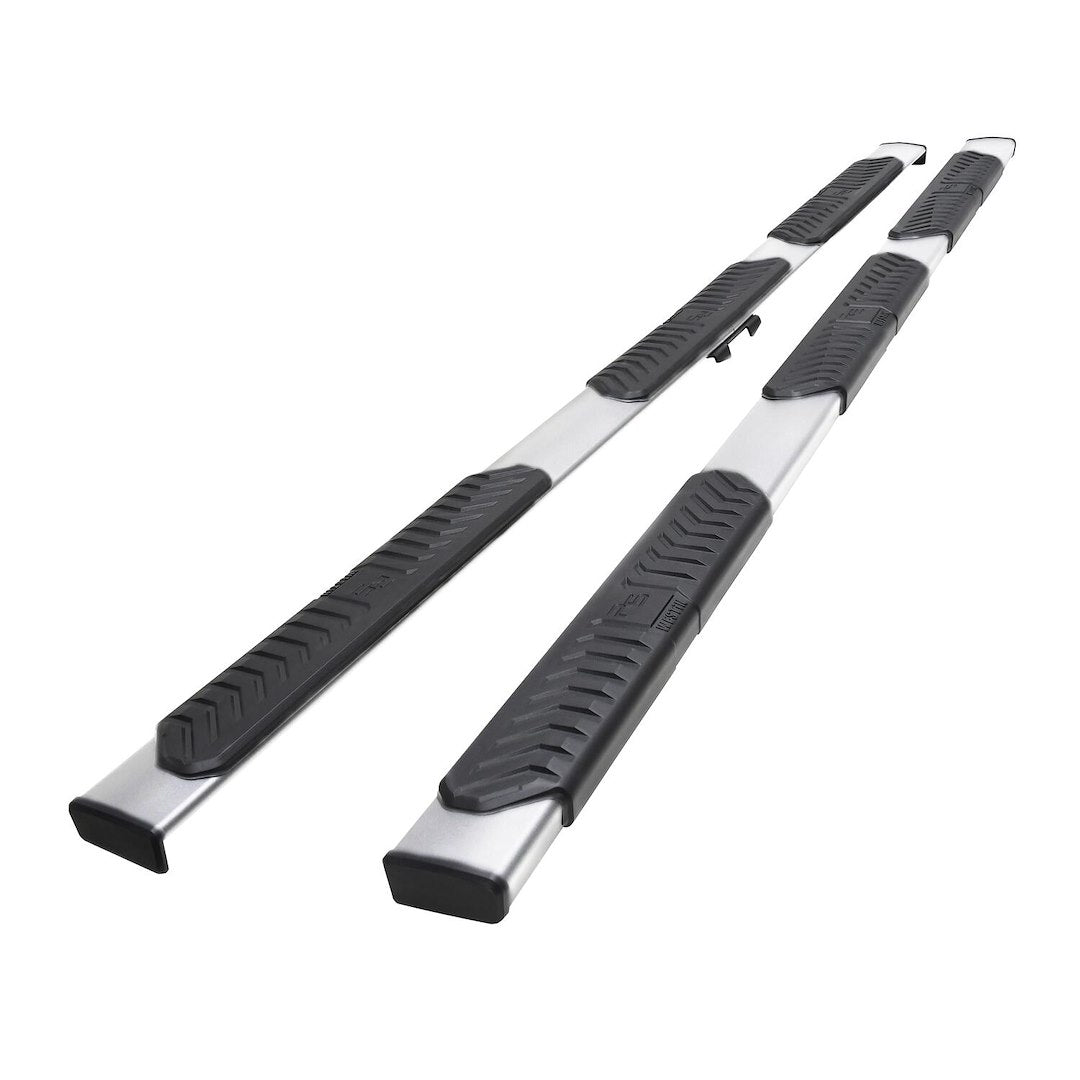 Westin 28-5234770 R5 M-Series Xd 5In. Wheel To Wheel Nerf Step Bars Fits 2020-2021 Silverado Sierra 2500 3500 Crew Cab (8Ft Bed) Polished Stainless Steel 1 Pair