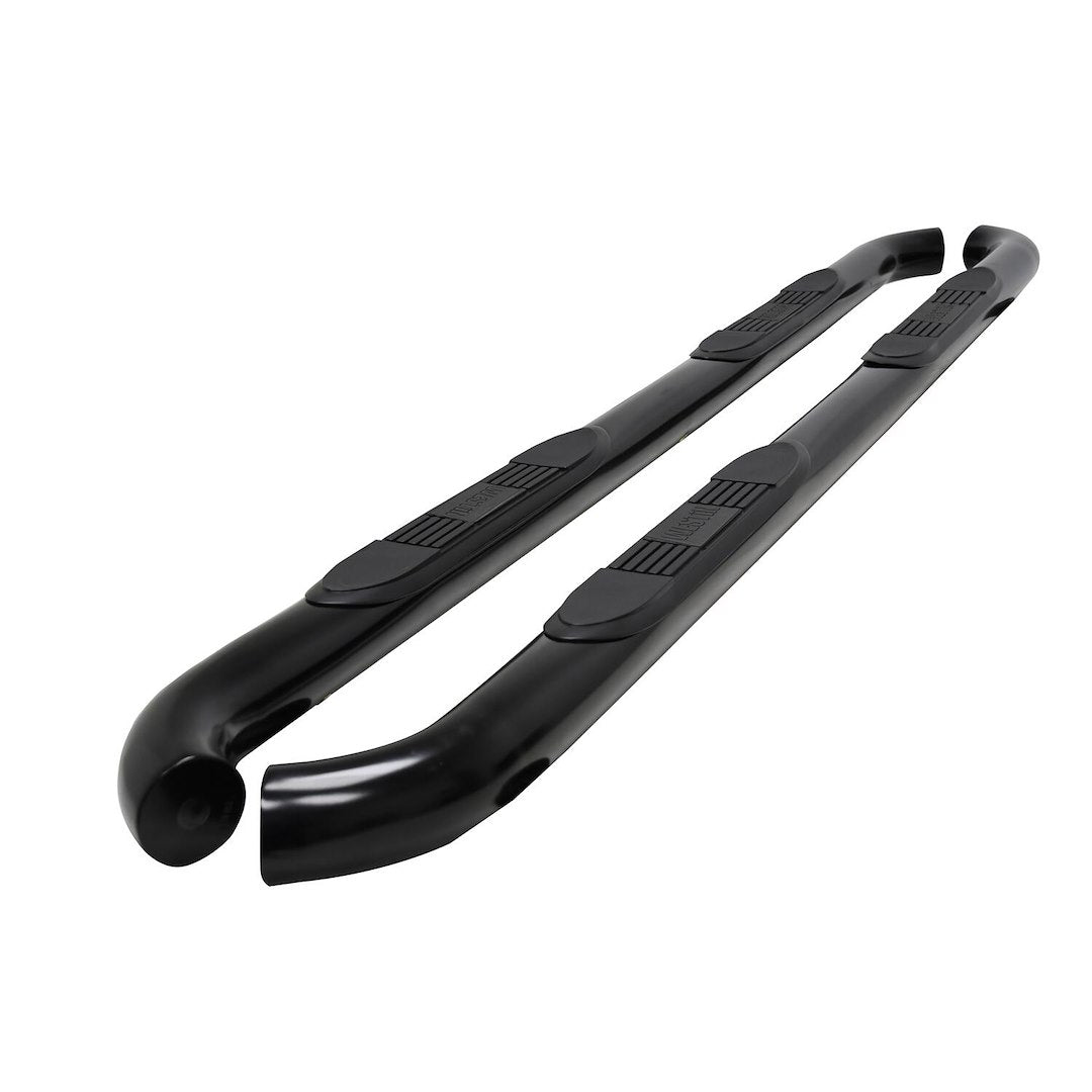 Westin 23-4155 E-Series 3 Round Nerf Bars Fits 2019-2024 Ranger Supercrew Black Pair