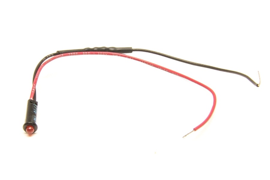 Painless Performance 80201 Led Dash Indicator Light, Red, 1/8