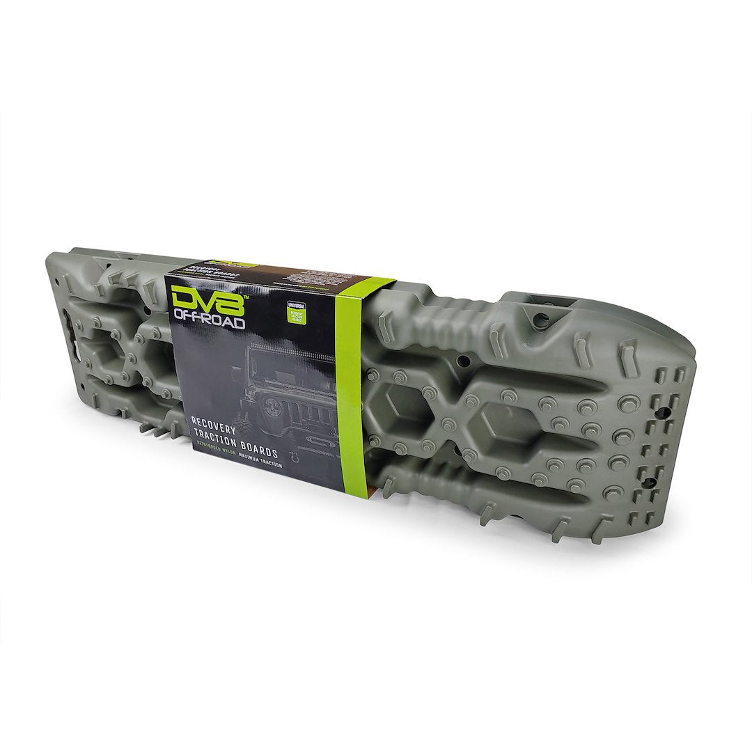 Dv8 Offroad | Rtb1-01Ol | Offroad Traction Boards | Compatible With Trucks, Car, Suv And Utv | Set Of 2 Boards | 10 Ton Weight Rating | Stackable | Storage Bag Included