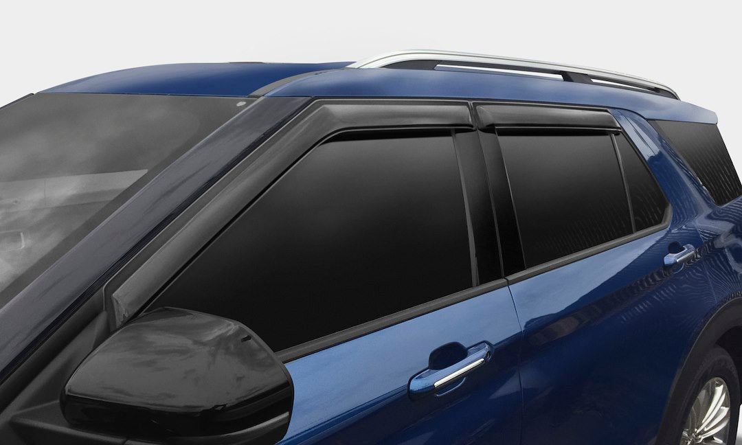 Auto Ventshade [Avs] Outside Mount Ventvisor / Window Deflectors | Fits 2020 - 2022 Ford Escape, 4 Pcs. | Smoke - 94840