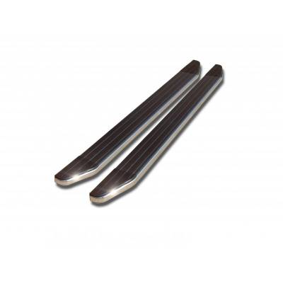 Black Horse Premium Running Boards Black Compatible With 2007-2016 Honda Cr-V-Pr-Hocr12