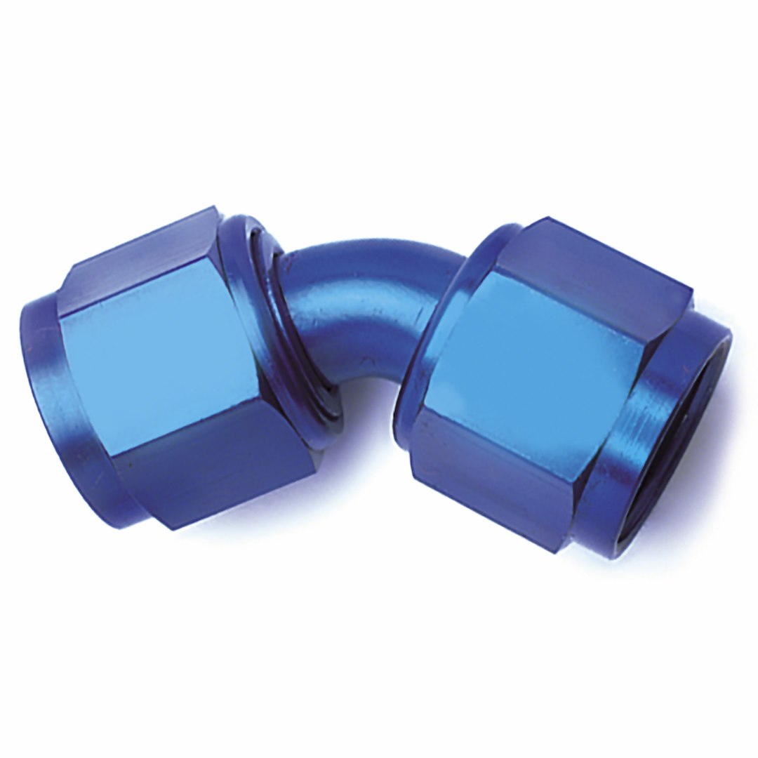 -8An 45 Blk Swivel Coupler