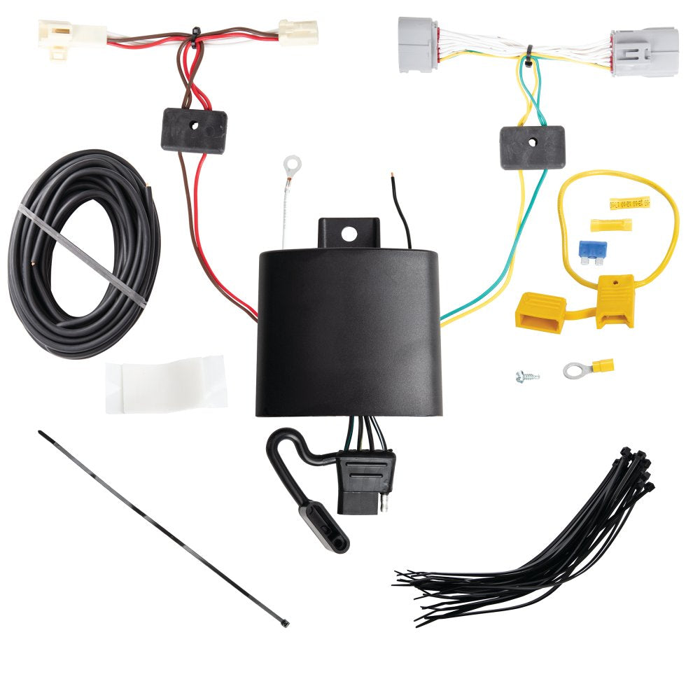 Tekonsha 118842: T-One T-Connector Harness, 4-Way Flat, W/Circuit Protected Modulite Hd Module