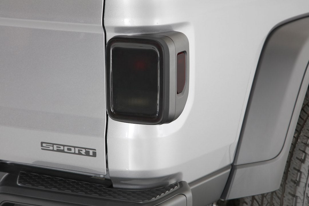 Gt Styling Gt4744S Taillight Cover 2Pc Smoke