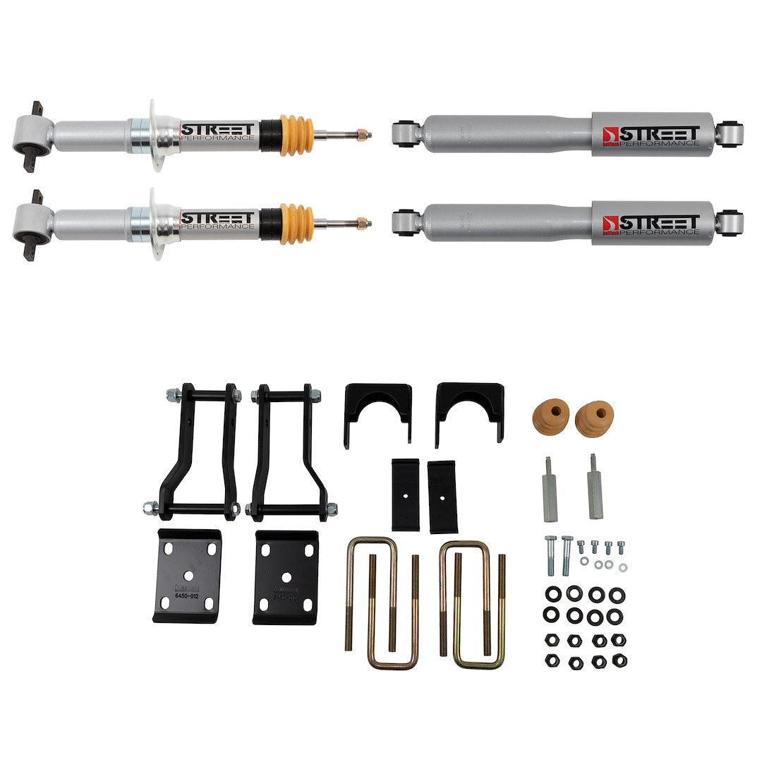 Belltech 1045Sp Lowering Kit Fits 2019+ Ford Ranger 4Wd