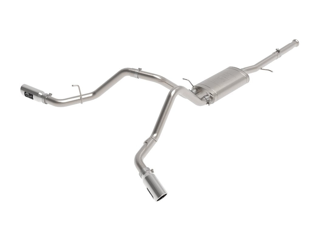Afe Power 49-44134-P Mach Force-Xp 3' Cat-Back Exhaust System, Dual Polished Tips, Stainless Steel, Fits Gm Silverado/Sierra